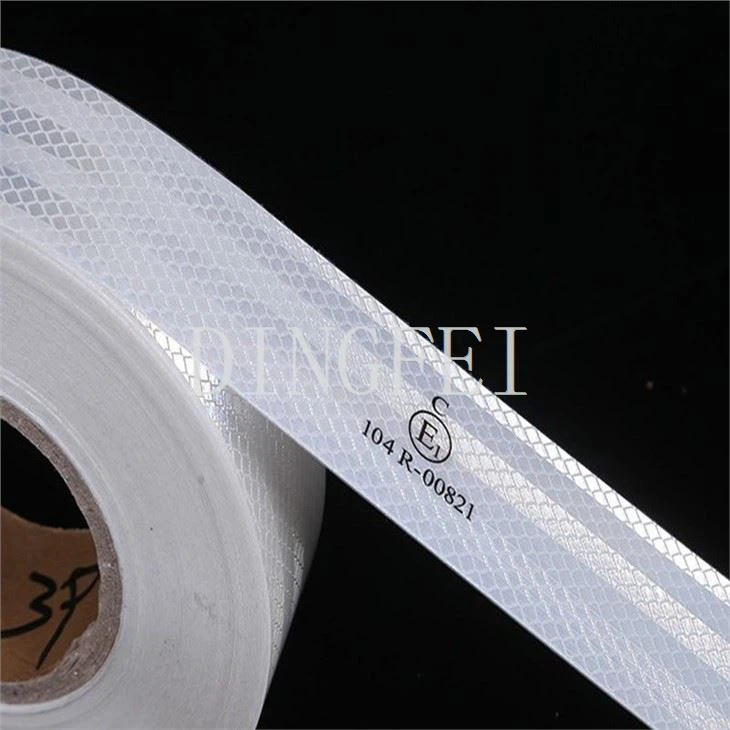 2 White Reflective Tape