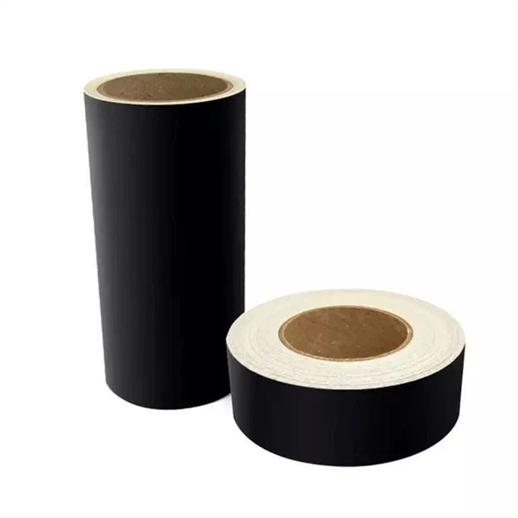 Black Reflective Tape Sticker