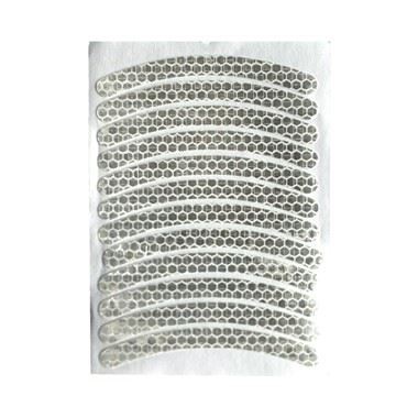 Fehér fényvisszaverő matrica szállító