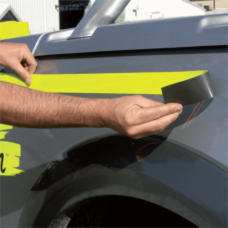 Magnetic Reflective Strips For Vehicles