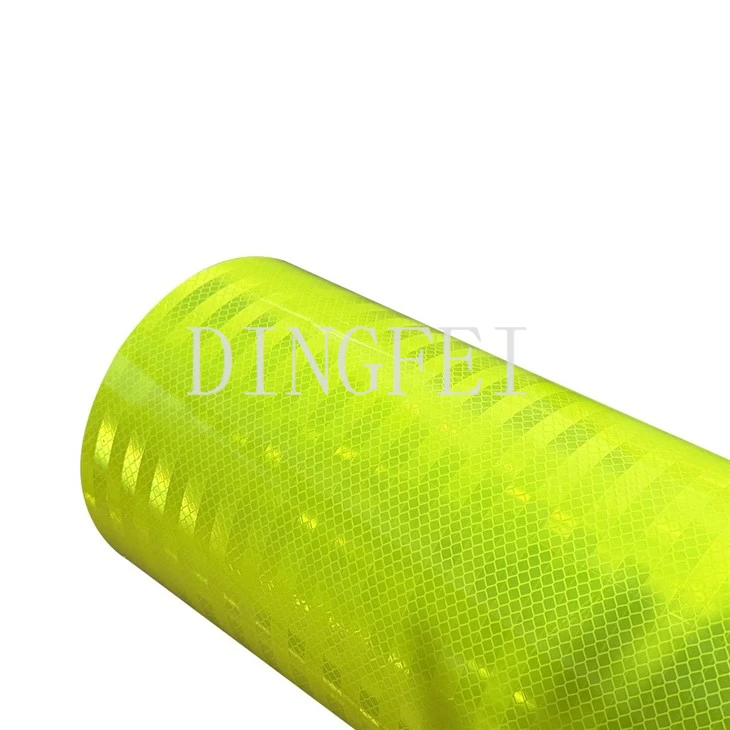Fluorescent Yellow Reflective Sheeting For Road Sign