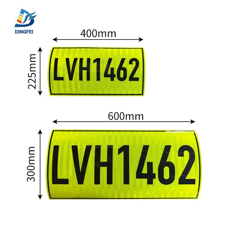 Mine Reflective Vehicle ID Decal Stickers