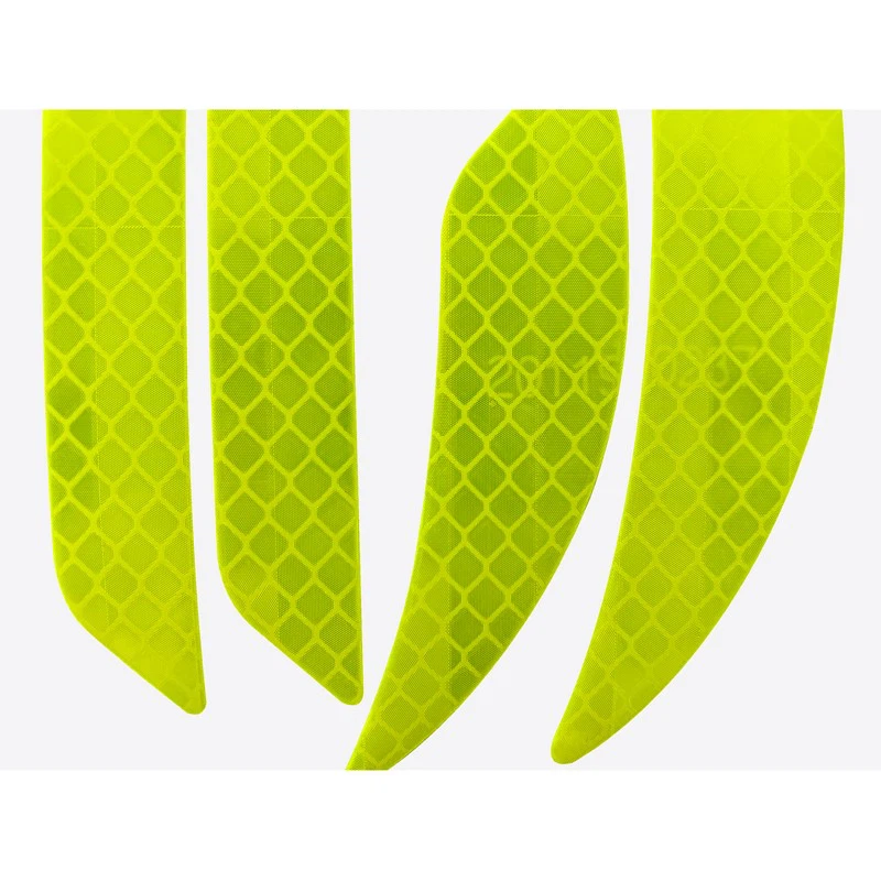 High Intensity Prismatic Yellow Reflective Hard Hat Sticker 14 High Intensity Prismatic Yellow Reflective Hard Hat Sticker 14
