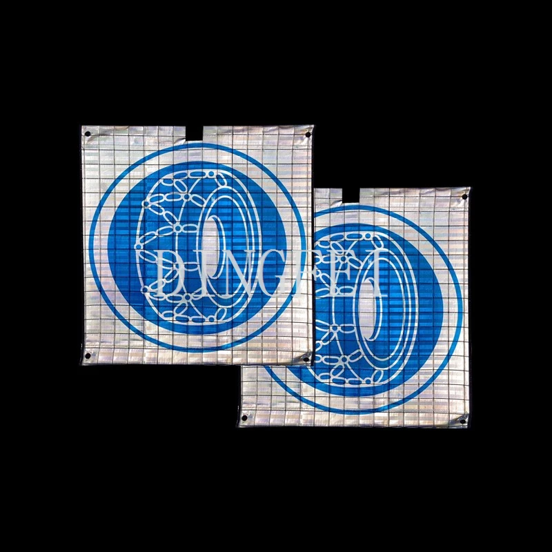 Tire Chains PVC Provisional Traffic Sign